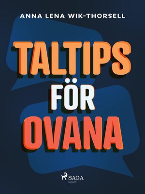 cover image of Taltips för ovana